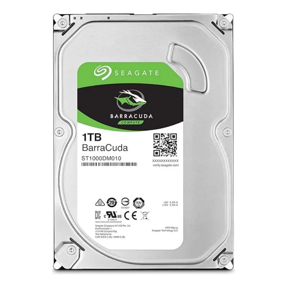 HDD Seagate Barracuda 1TB 3.5″, 6.0 Gbps 7200 rpm (ST1000DM010)