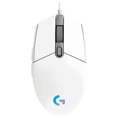 Logitech G102 LIGHTSYNC WHITE Gaming Mouse (910-005824)
