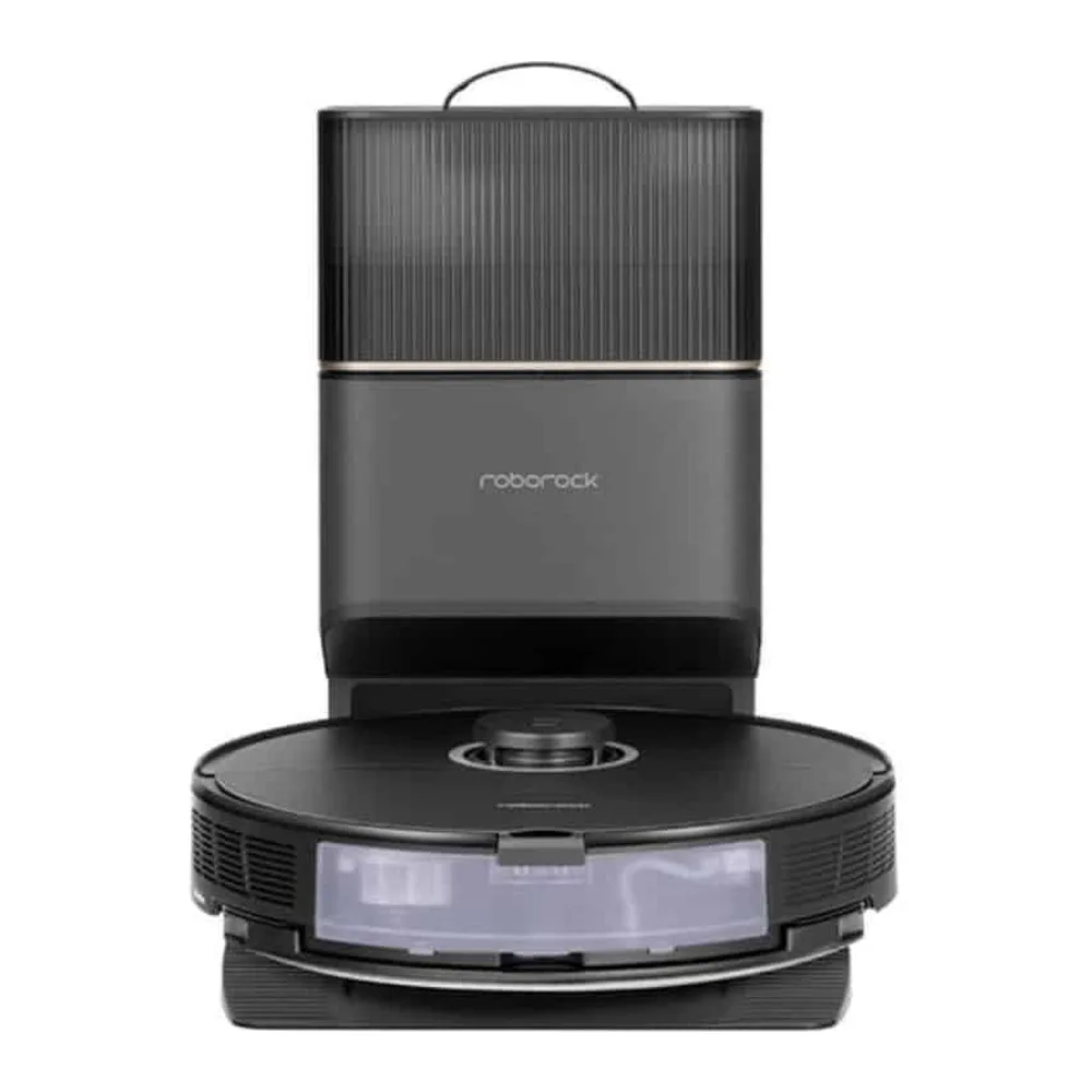 Robot vacuum cleaner Roborock S8+ Black (S8P52-02S80ULT+AED06HRR) CE version (1) Robot vacuum cleaner Roborock S8+ Black (S8P52-02/S80ULT+AED06HRR) RU version