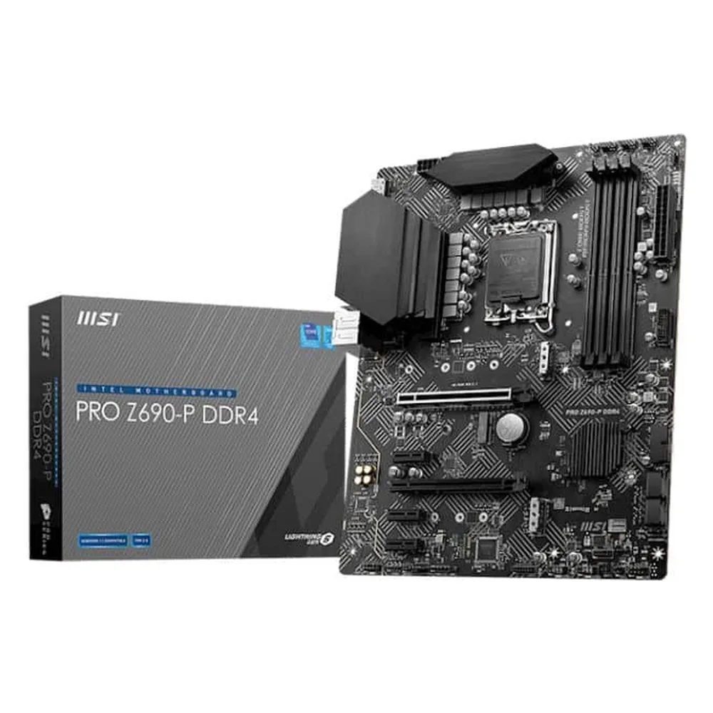 Anaplata MSI PRO Z690-P DDR4 LGA:1700,4xDDR4(3200MHz/128GB),2xM.2,DP,HDMI,ATX