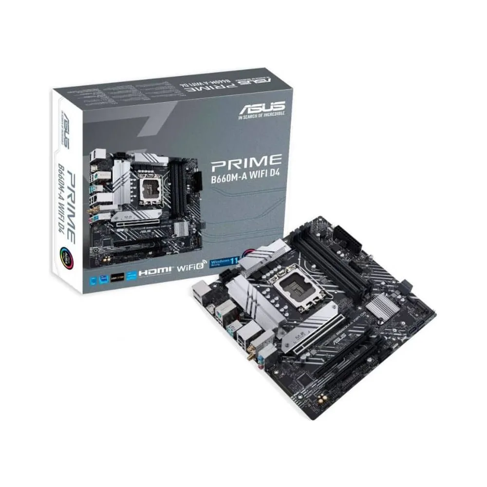 Ana plata ASUS Prime B660M-A WIFI D4 (90MB1AE0-M0EAY0)