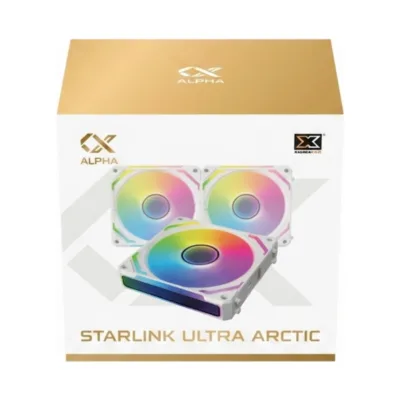 Xigmatek Starlink Ultra Arctic Case Fan (EN40856)