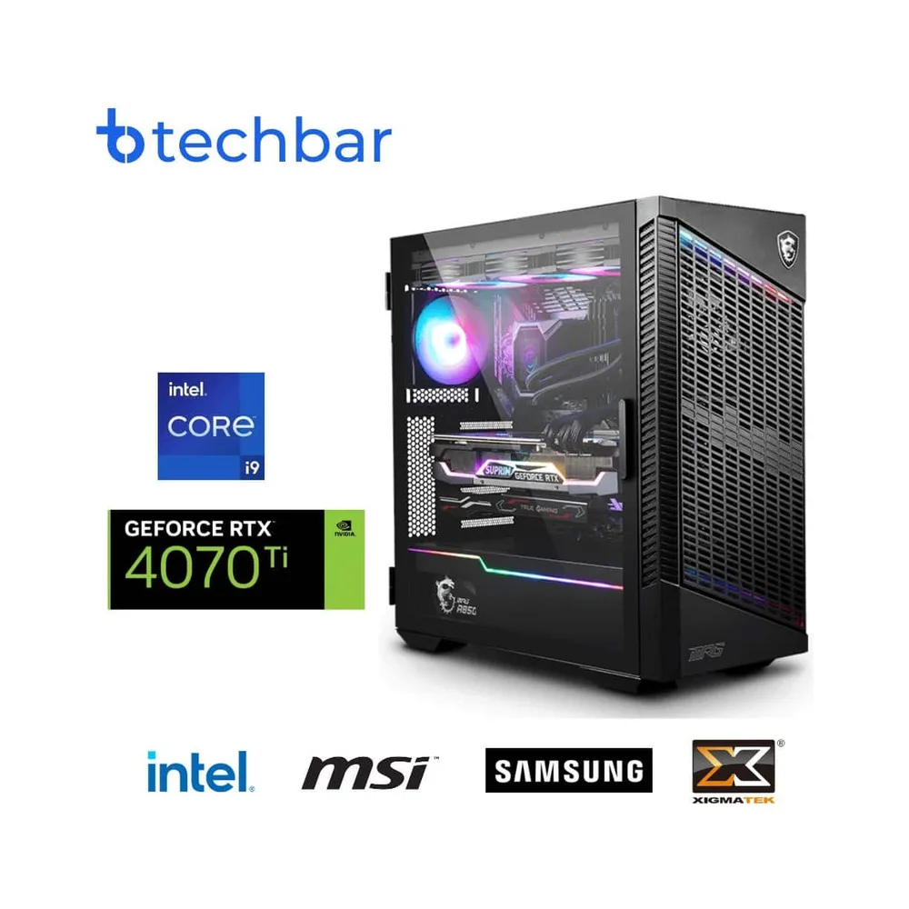 6 Vex Oyun Komputeri - MSI Ventus RTX 4070Tİ