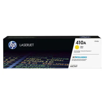 HP 410A Yellow LaserJet Toner Cartridge (CF412A)