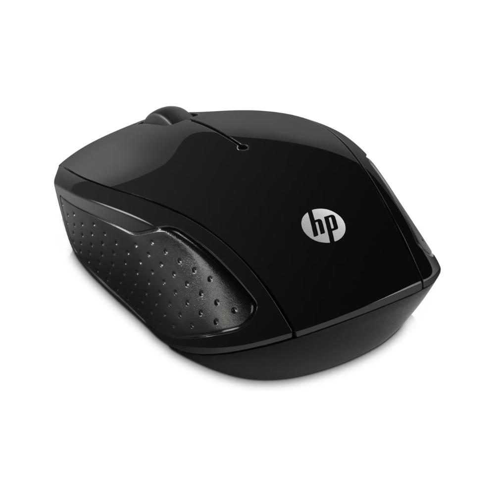 Untitled design (33) Mouse HP 200 Black Wireless Mouse (X6W31AA)
