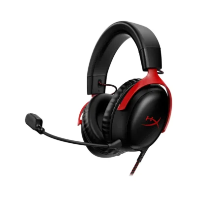 HyperX Cloud III Gaming Headset (Black-Red) (727A9AA)