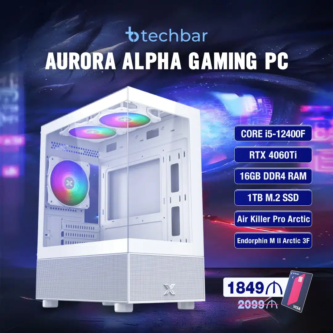 AuroraAlpha Oyun Kompüteri - PNY RTX 4060 Ti AuroraAlpha Oyun Kompüteri - PNY RTX 4060 Ti
