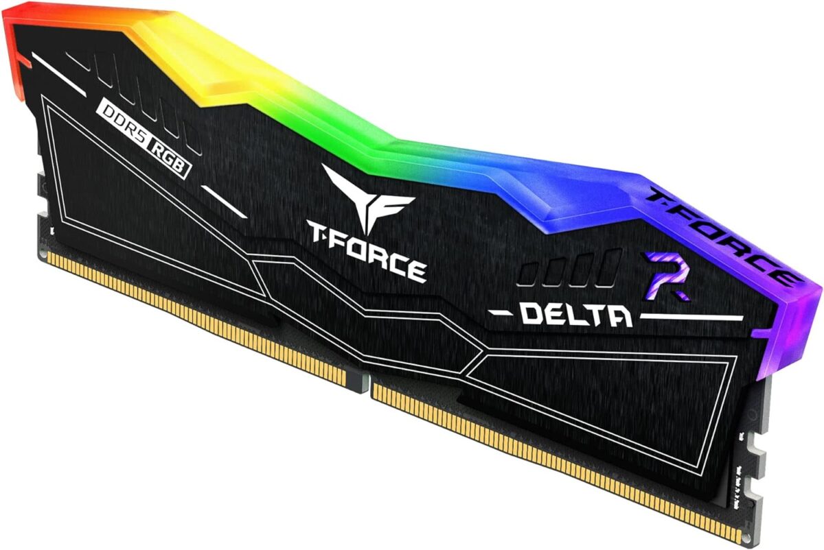 T-Force DELTA RGB DDR5-6000MHz 288 Pin Non-ECC Unbuffered DIMM 32GB (2x16GB) CL30