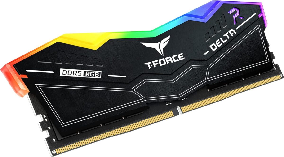 T-Force DELTA RGB DDR5-6000MHz 288 Pin Non-ECC Unbuffered DIMM 32GB (2x16GB) CL30