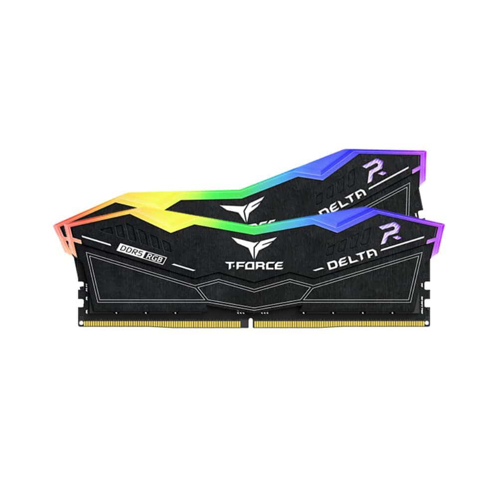 T-Force DELTA RGB DDR5-6000MHz 288 Pin Non-ECC Unbuffered DIMM 32GB (2x16GB) CL30