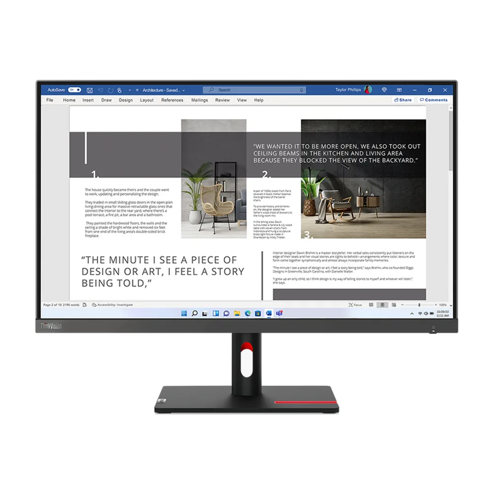 Monitor ThinkVision S27i-30 (63DFKAR4EU)