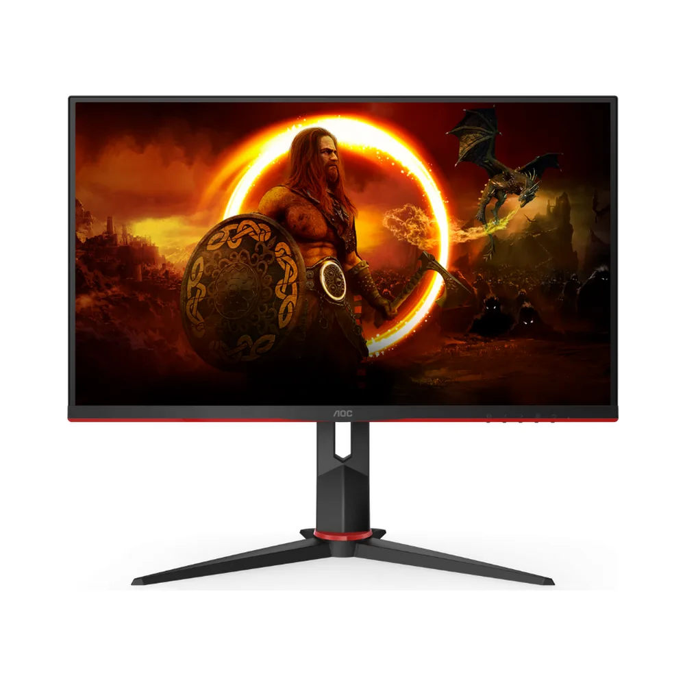 Untitled design (10) Monitor AOC QHD IPS, 165Hz Refresh Rate - Black-Red (Q27G2S/EU)