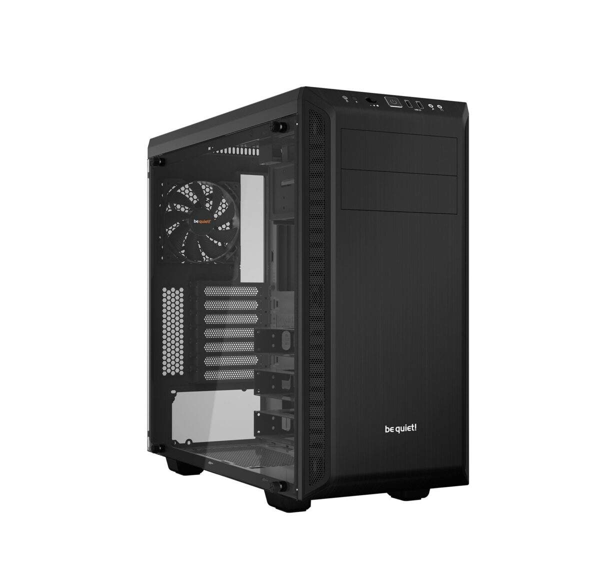 Case be quiet! Pure Base 600 Window ATX w/o PSU Black (BGW21)