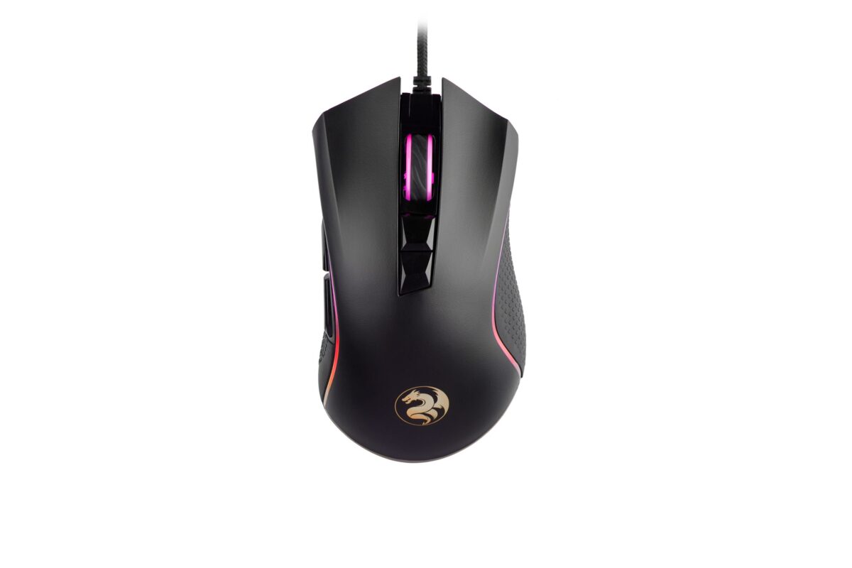 2E GAMING Mouse MG340, RGB, USB-A, black