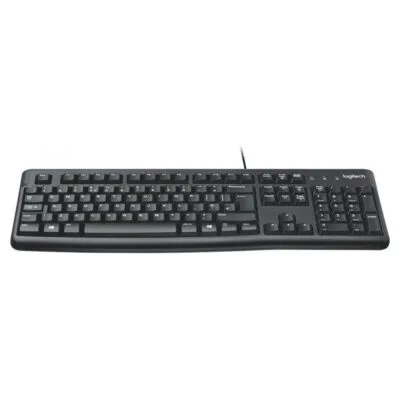 Logitech Corded Keyboard K120  – Russian layout – BLACK (920-002506)