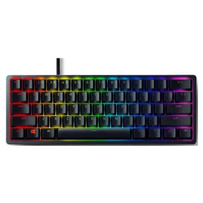 Razer Keyboard mechanical Huntsman Mini 61key, Red Switch, USB-A, EN, RGB, black (RZ03-03390200-R3M1)