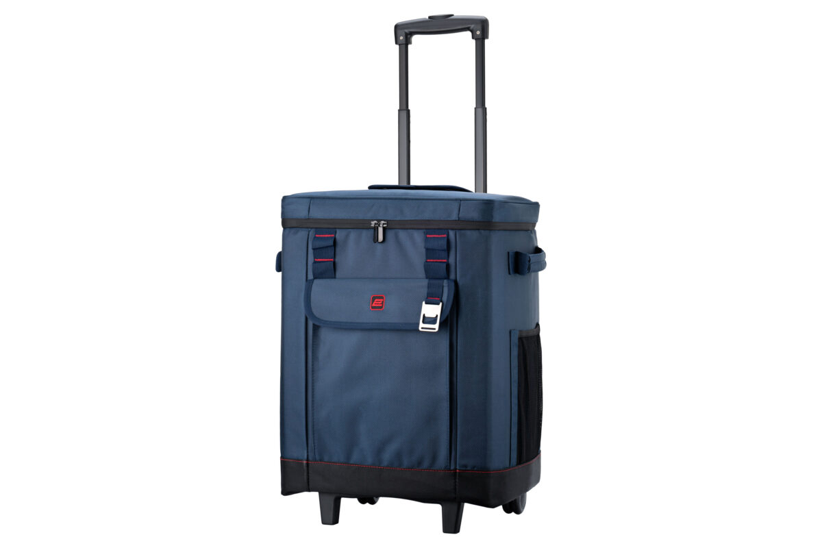 2E wheeled thermal bag 50L, dark blue