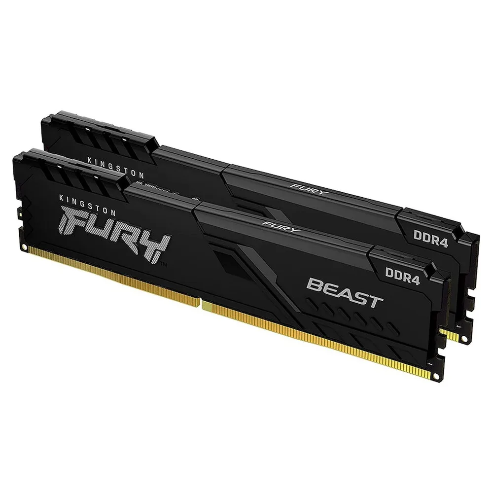Kingston 32GB D4-3200U C16 Beast BLK K2 DIMM (2x16GB) (KF432C16BB1K2/32)