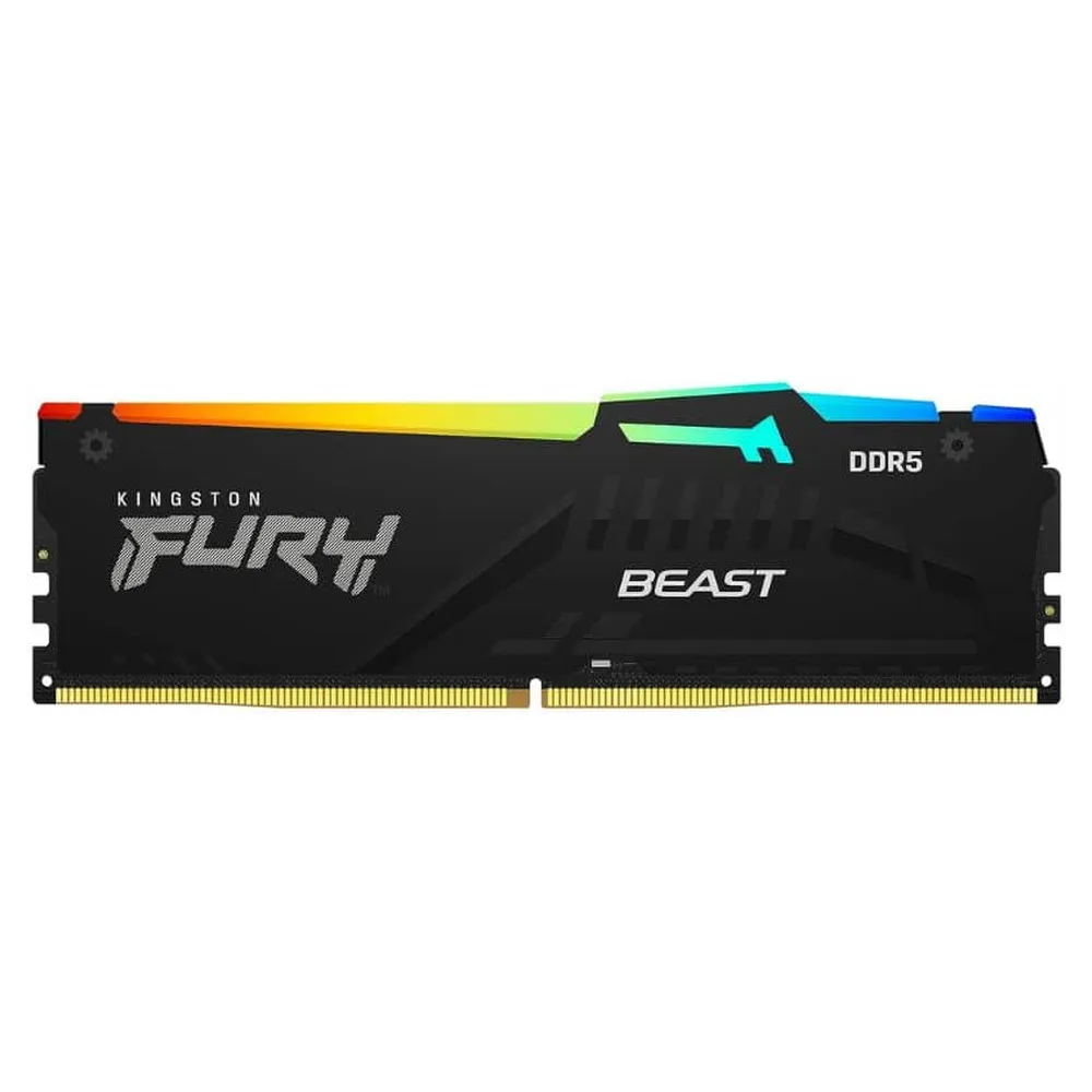 Kingston 16G D5-4800 38-38 BEAST RGB K2 DIMM (KF548C38BBAK2-16)