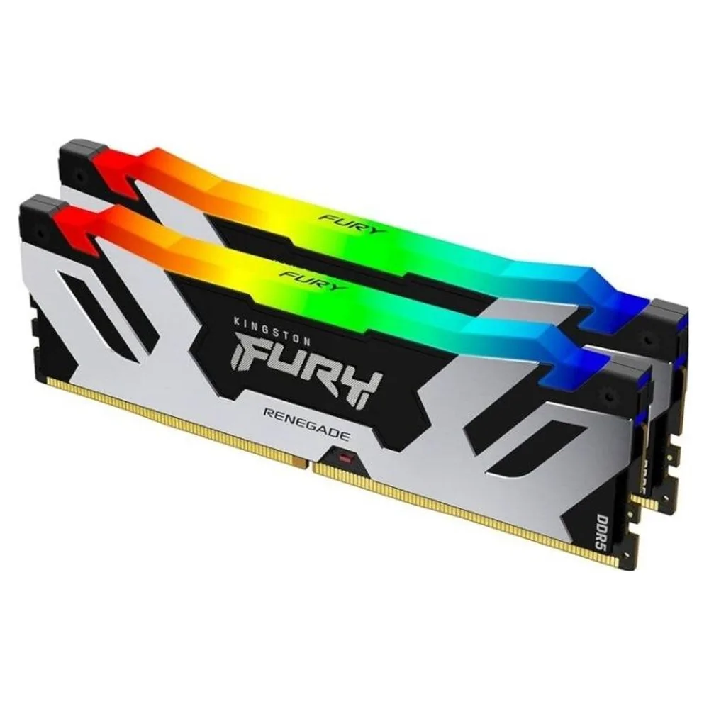 Kingston 48GB 7200MT/s DDR5 CL38 DIMM (Kit of 2) FURY Renegade RGB XMP (KF572C38RSAK2-48)