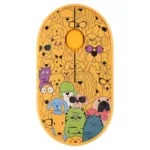 2E Mouse MF300 PETS:CATS&DOGS Silent WL BT, Yellow (2E-MF300WPETSYW)