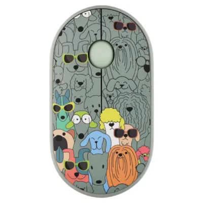 2E Mouse MF300 PETS:DOGS Silent WL BT, Green (2E-MF300WPETSGN)