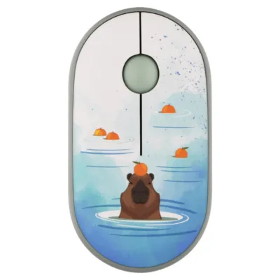 2E Mouse MF300 CAPYBARA:TANGERINE Silent WL BT, Green (2E-MF300WCAPIBARAGN)