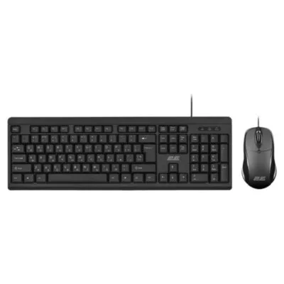 2E Combo keyboard and mouse MK401 USB-A, EN/UK, black (2E-MK401UB_UA)