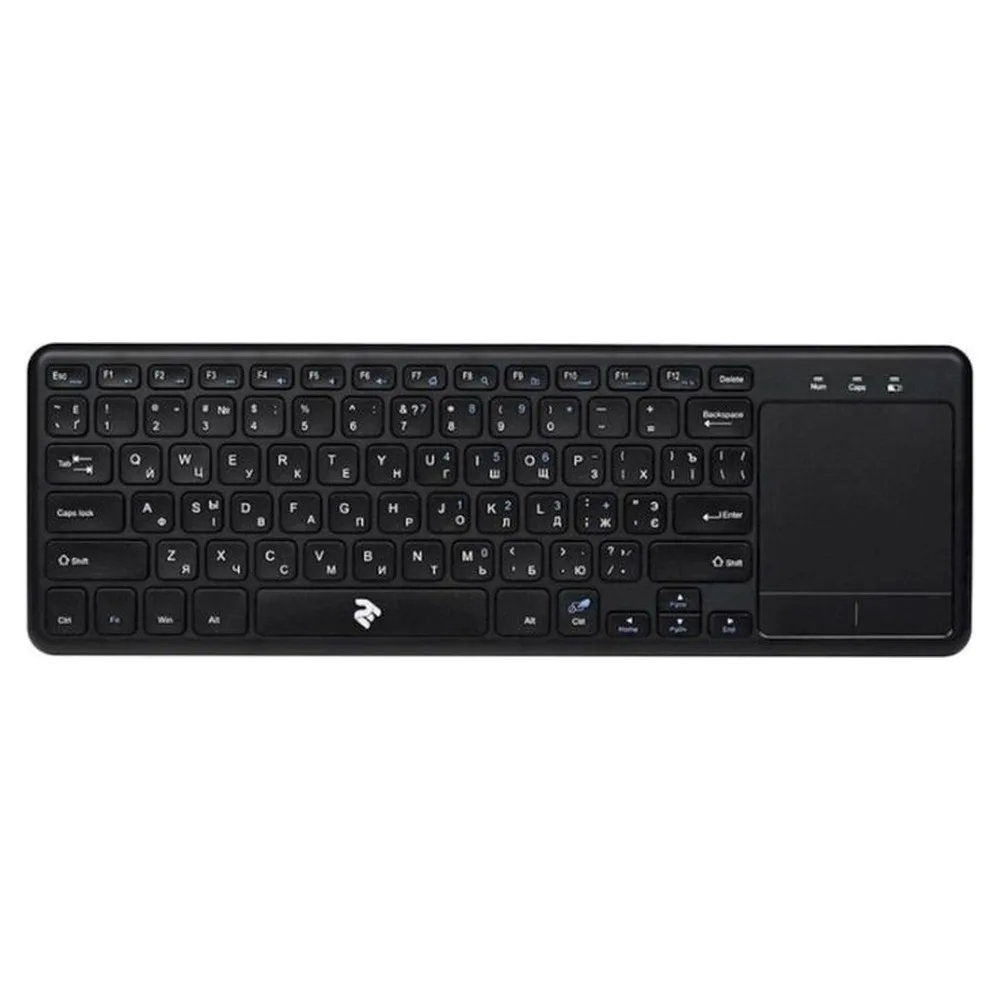 Noutbuk HP OmniBook Ultra Flip (B54Z9EA) (25) Keyboard membran 2E KS240 110key, Wireless/BT, EN/UK/RU, grey-black (2E-KS240WG)