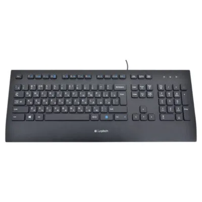 Logitech Corded Keyboard K280E  Business – Russian layout (920-005215)