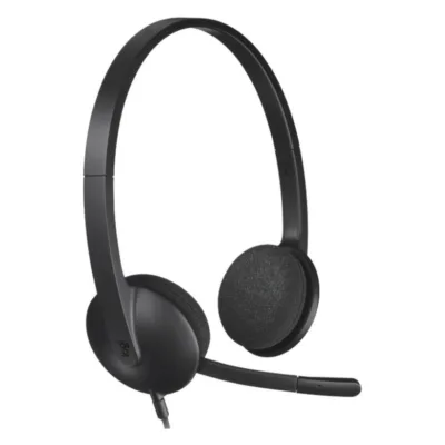 Logitech Corded USB Headset H340  – BLACK (981-000475)