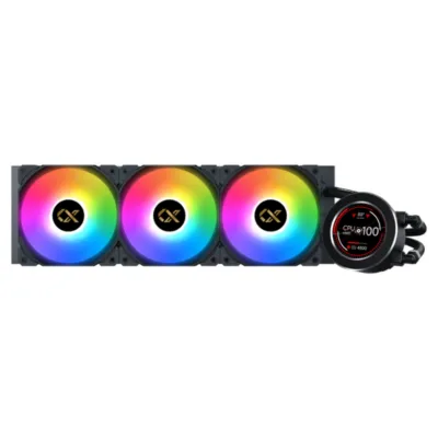 FROZR-O II 360 AIO Liquid Cooler, Black, LCD Pump Head (EN40443)