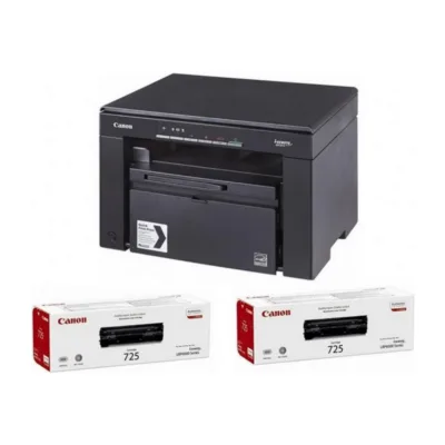 Canon Laser Printer i-SENSYS MF3010 BUNDLE + 2 pcs CRG 725 / MFP/ A4/ B&W/ 18ppm/ USB (5252B034)