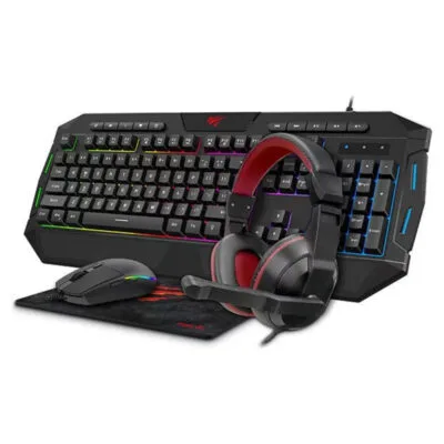 Havit KB501CM Combo Keyboard ; Mouse ; Headset ; Mousepad (6939119028312)