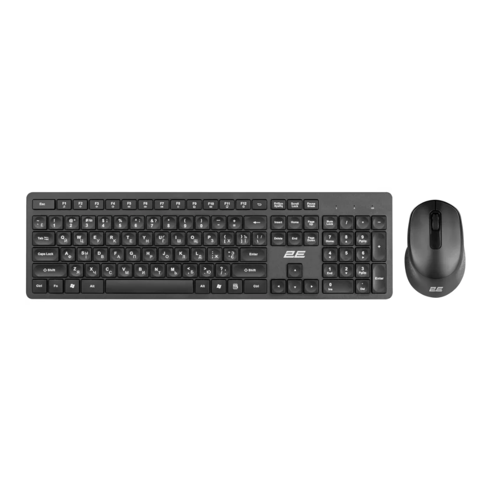 Untitled design (42) 2E Combo keyboard and mouse MK420 WL, EN/UK, black (2E-MK420WB_UA)