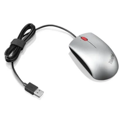 ThinkPad Precision USB Mouse – Frost Silver (0B47157-D)
