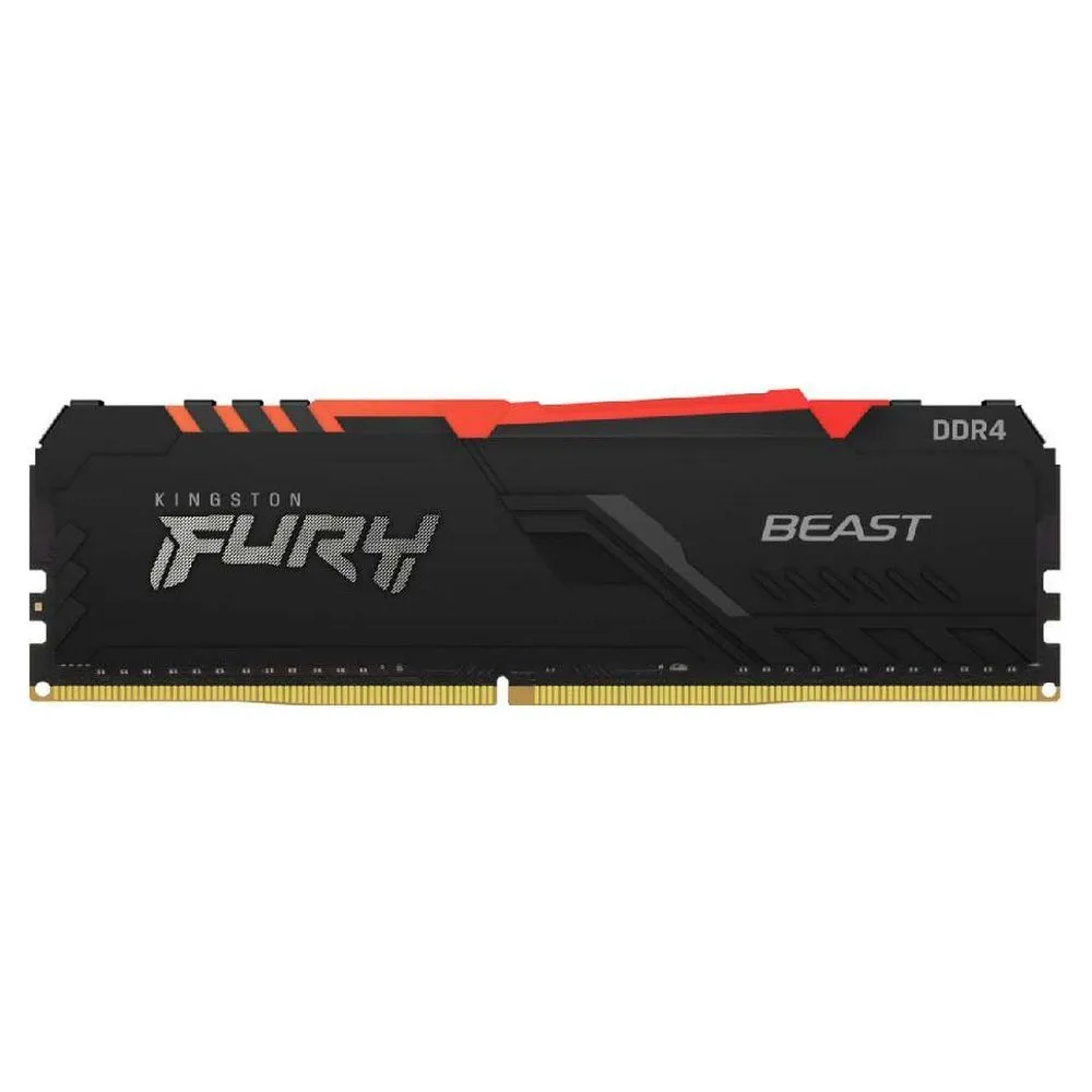 fx1ukzd20wflcaq0ht76hxyagu1o2dcz.jpg 16GB 3200MHz DDR4 CL16 DIMM 1Gx8 FURY Beast Black (KF432C16BBAK2/16)