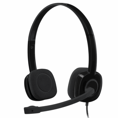 Logitech Stereo Headset H151 – One Plug (981-000589)