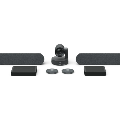 Logitech Rally Ultra-HD ConferenceCam – BLACK – USB – PLUGC – EMEA – DUAL SP (960-001224)