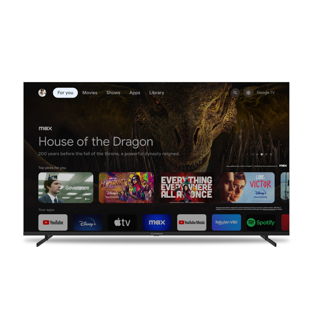 Thomson 65" Smart 4K TV (65UG4S14)