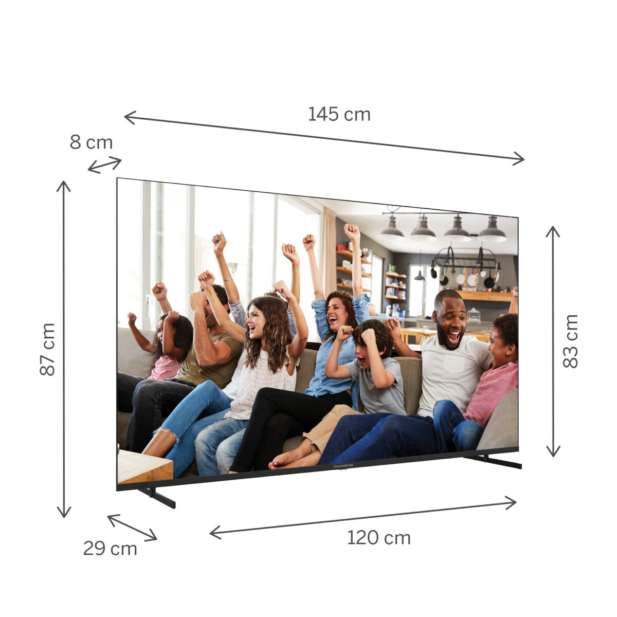 Thomson 65" Smart 4K TV (65UG4S14)