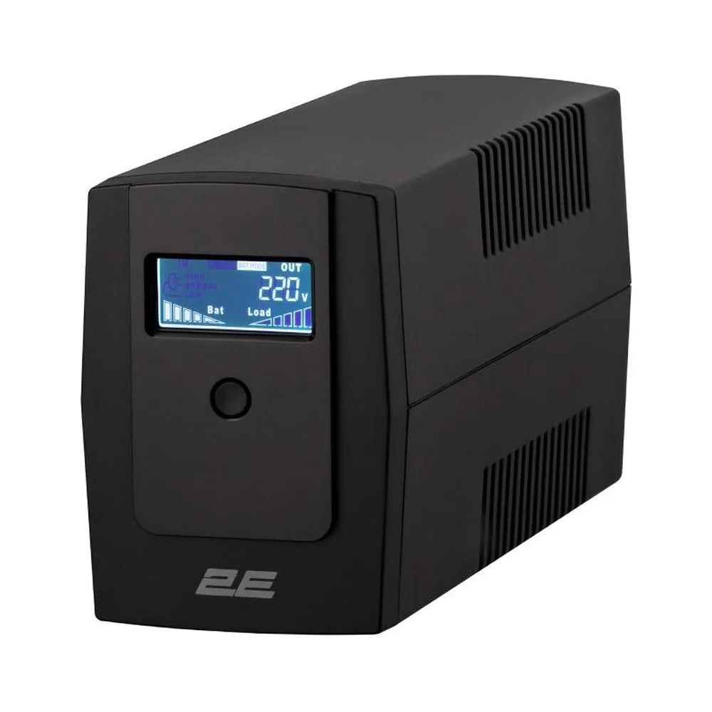 2E DD850 UPS 850VA/480W, LCD, USB, 2XSCHUKO ( 2E-DD850 )