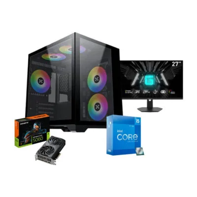 AquaCore i5-12400F RTX 5060 8GB MSI G274F 27″ 180Hz Monitor (CUSTOM-PC-103)