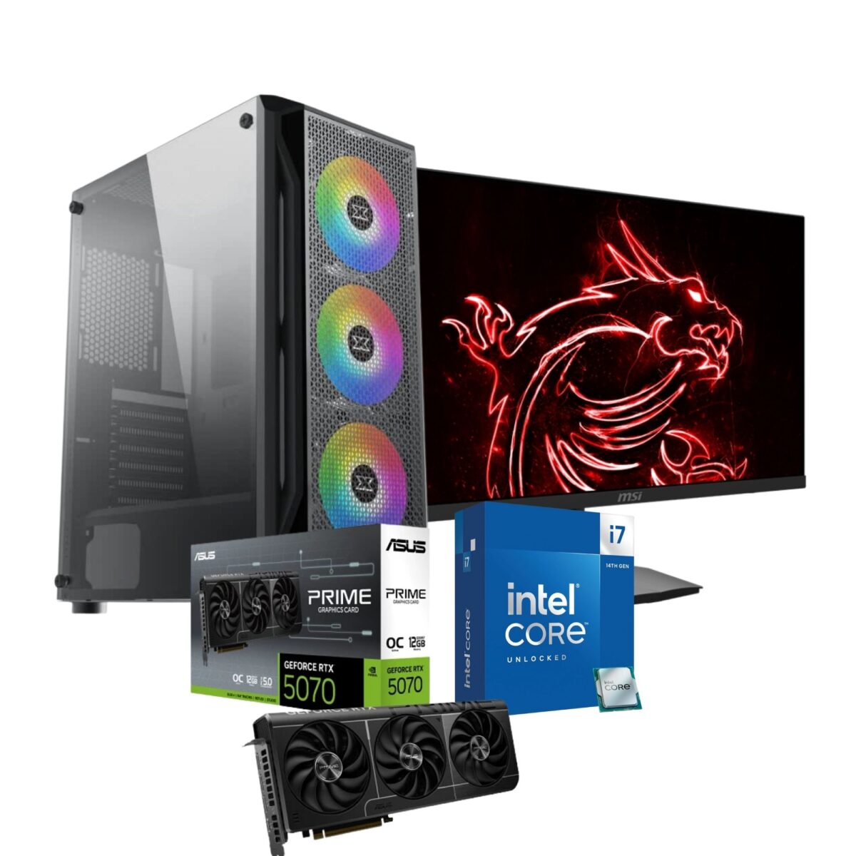 Ultra Performance Edition İntel Core İ7-14700K RTX 5070 12GB GDDR7 MSI G274F