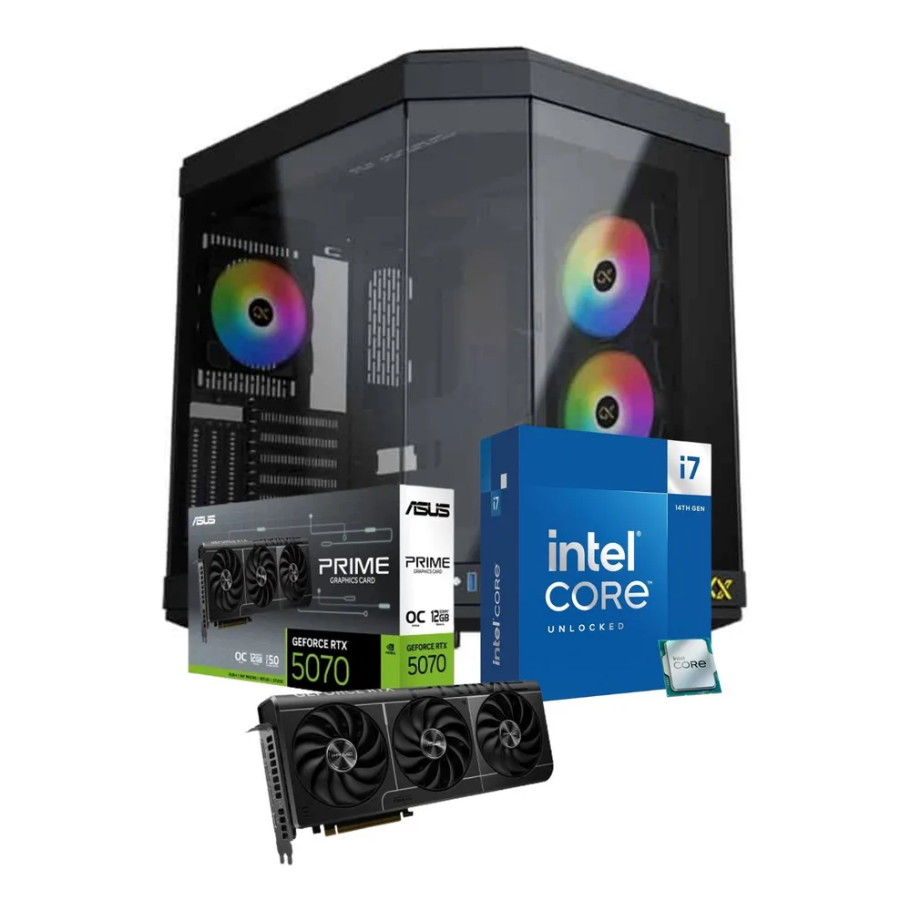 Titanium Beast Gaming Pc Intel Core i7-14700K  MSI Gaming RTX 5070 12G Ventus 3X OC
