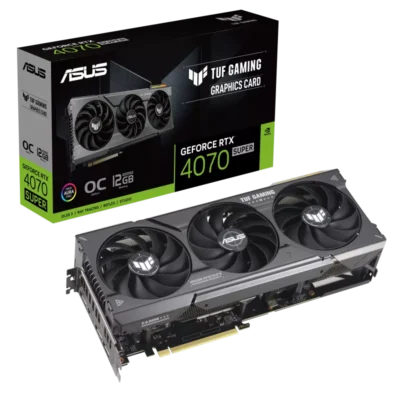 ASUS TUF Gaming GeForce RTX 4070 SUPER 12GB GDDR6X OC Edition (TUF-RTX4070S-O12G-GAMING)
