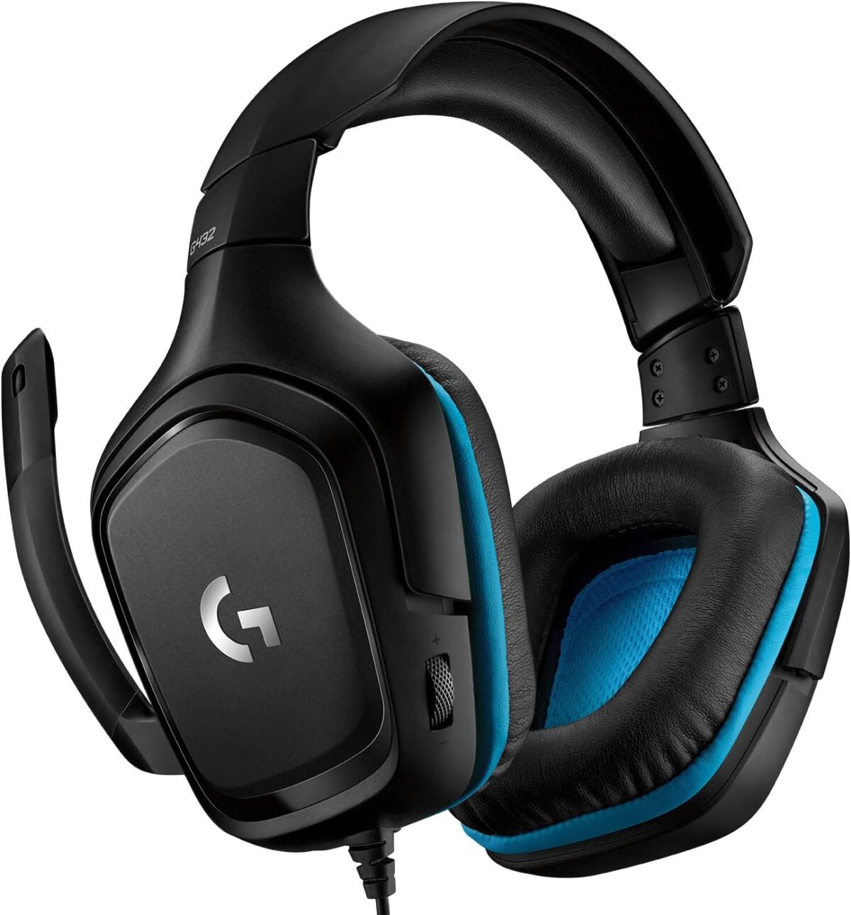 LOGITECH G432 7.1 Surround Sound Gaming Headset (981-000770)
