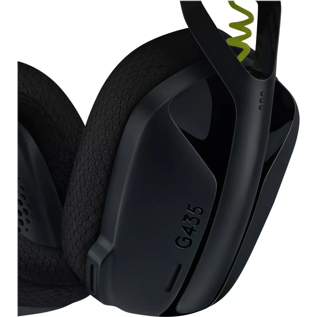 LOGITECH G435 Lightspeed Wireless Gaming Headset - Black (981-001050)