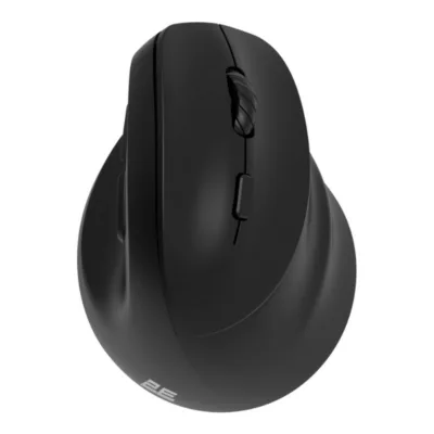 2E Mouse MF325 Silent, WL/BT, vertical, black (2E-MF325WBK)