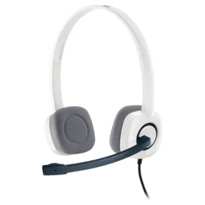LOGITECH Stereo Headset H150 – CLOUD WHITE (981-000350)